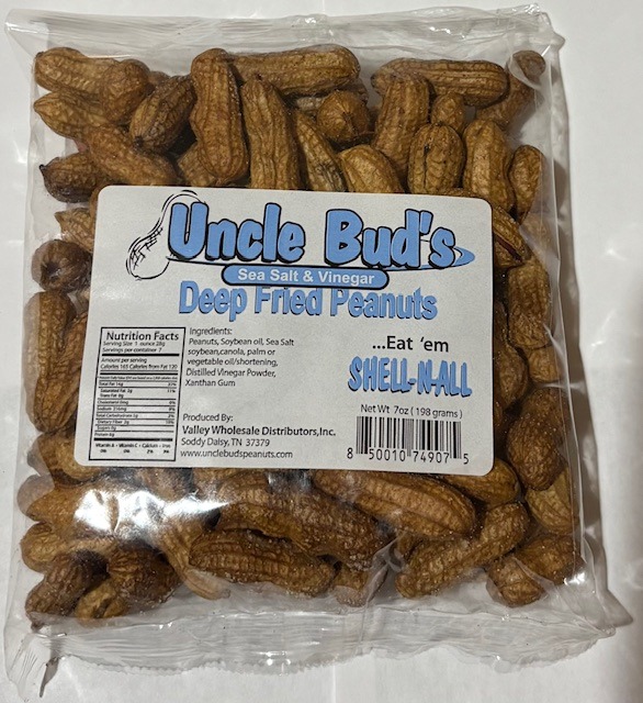 Sea Salt & Vinegar Deep Fried Peanuts